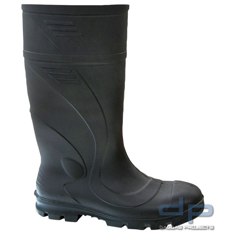 PU-Stiefel in Schwarz