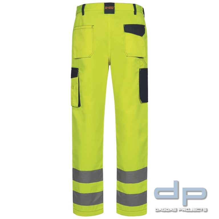 WARNSCHUTZ-BUNDHOSE in Gelb