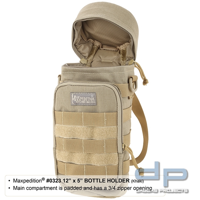 Maxpedition Bottle Holder 12 x 5 in verschiedenen Farben