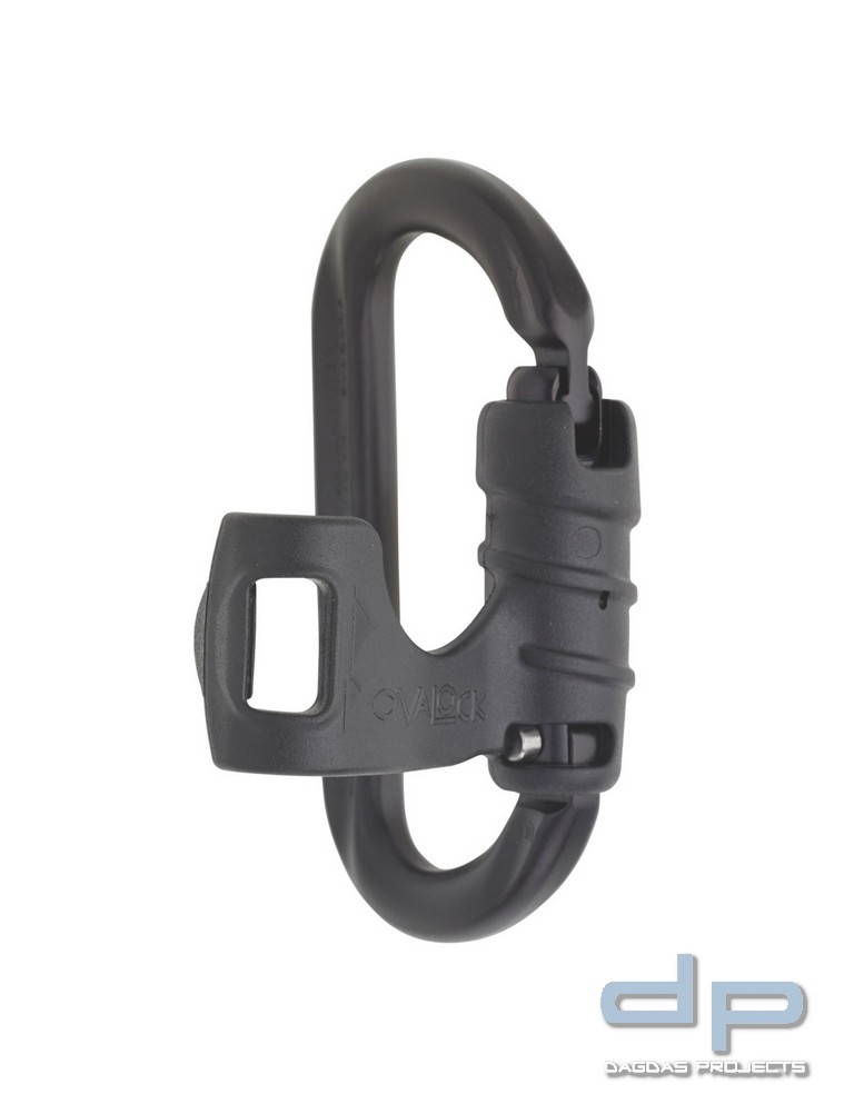 AustriAlpin Ovalo Ovalock Sicherungskarabiner mit push-to-open Funktion
