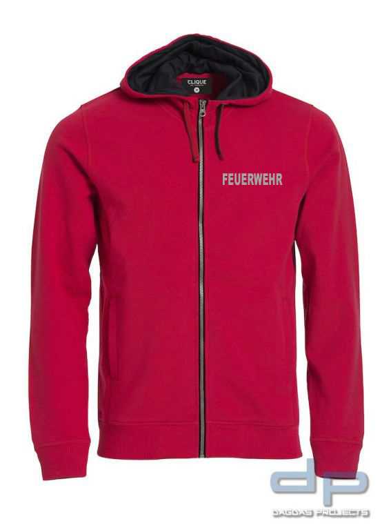 Behörden Classic Hoody Full Zip mit Aufdruck nach Wunsch in verschiedenen Farben