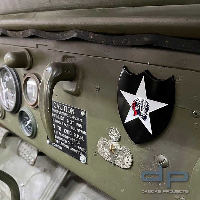 Metall logo 2nd Infantry Division