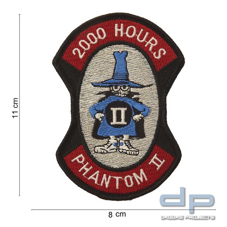 Emblem Stoff 2000 Hours Phantom 2