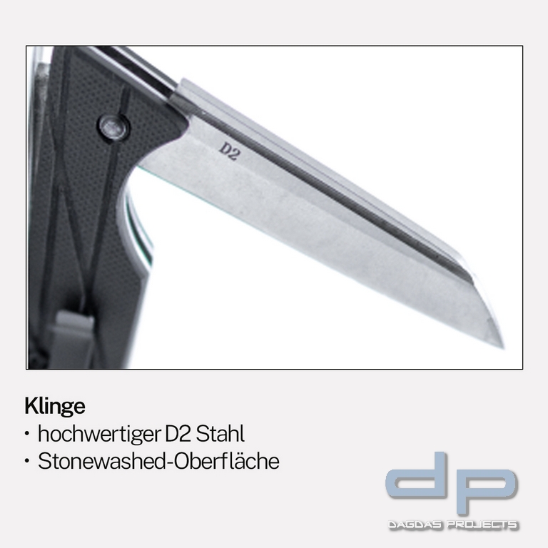 Taschenmesser Ledge rot