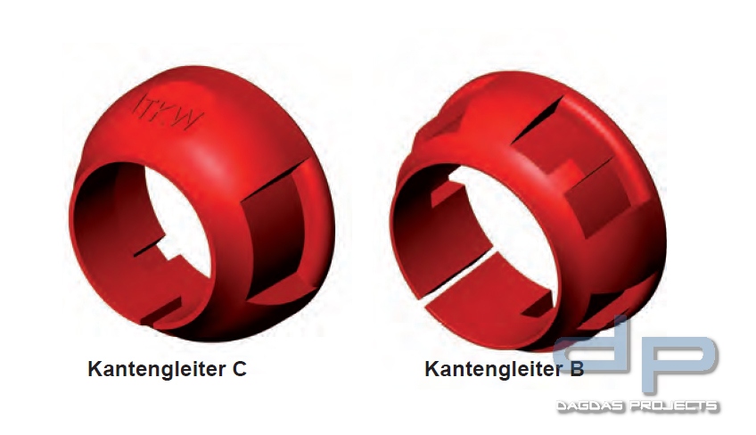 Storz B-75 Kanten-Gleiter rot