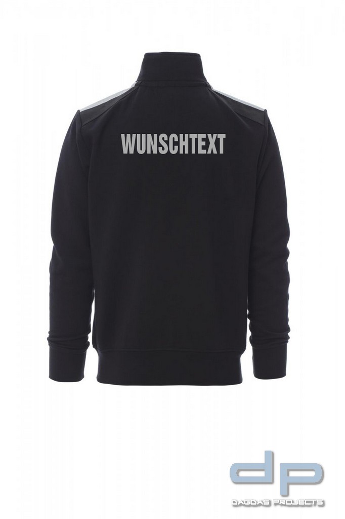 Payper Sweat Jacke Behörde "WORK 2.0" in verschiedenen Farben mit Wunschaufdruck