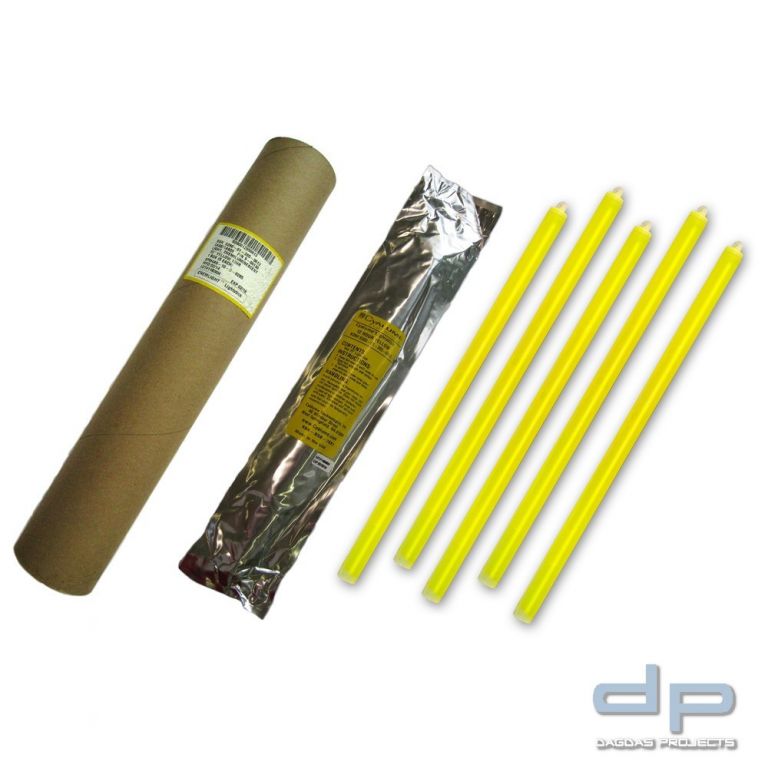ChemLight 15″, 1 Endring/gelb, 38 cm, 12 h 5 Stück