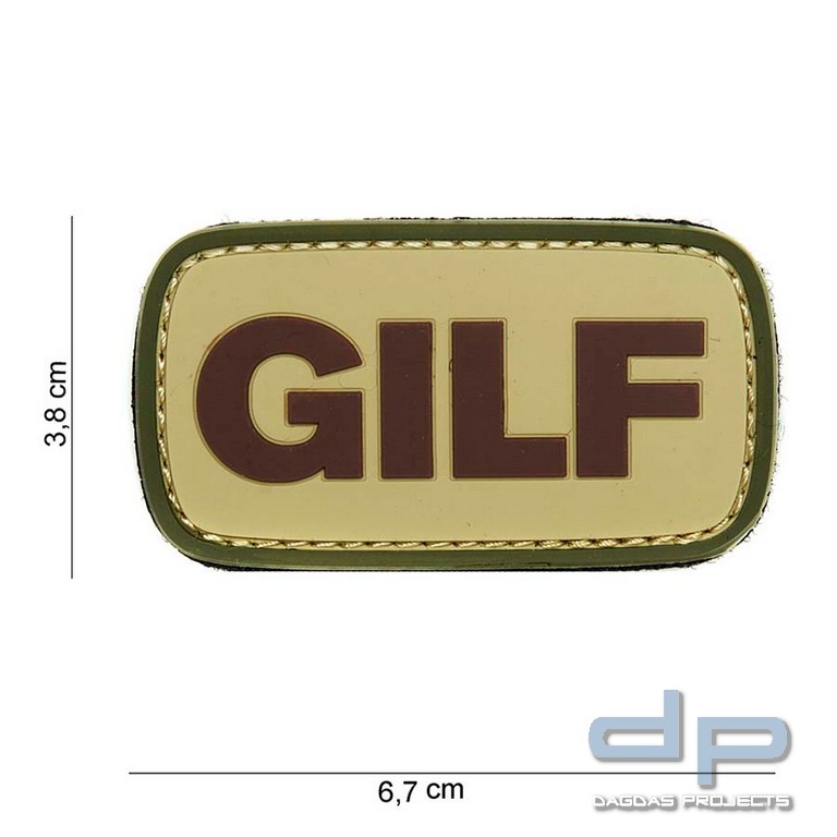 Patch 3D PVC GILF