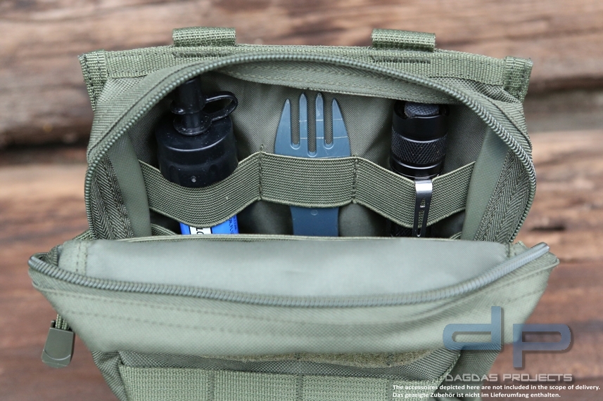 Molle Pouch Cross in verschiedenen Farben