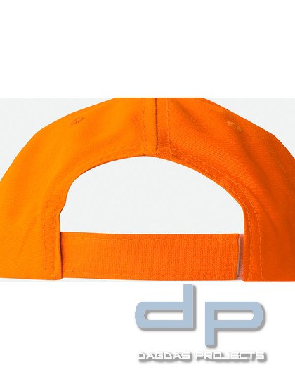 Hi-Vis Cap Montpelier in Leuchtorange und Leuchtgelb