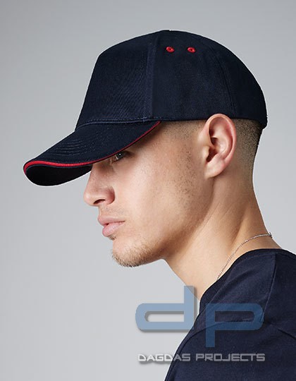 Ultimate 5 Panel Cap - Sandwich Peak in verschiedenen Farben