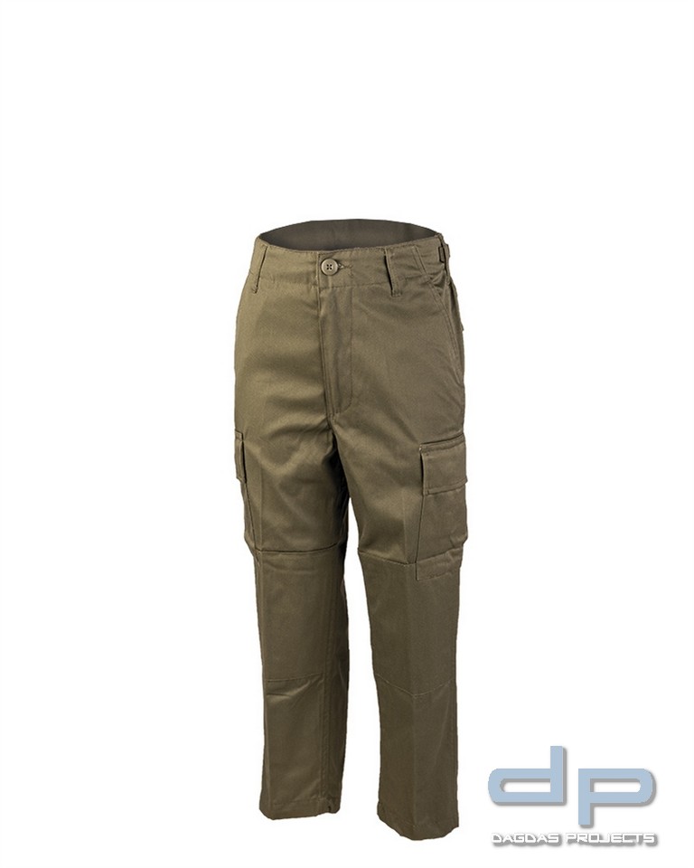US BDU Hose Kids oliv VPE 2