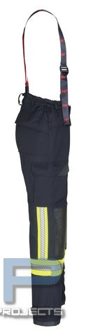 Bundhose "Fire-Jack blue", für den Einsatzbereich Wald- und Vegetationsbrand, Technische Hilfeleistu