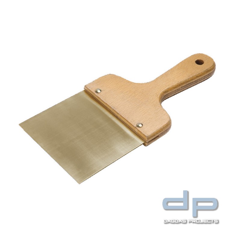 Breitspachtel funkenfrei, starr, Breite 160 mm, Länge 205 mm