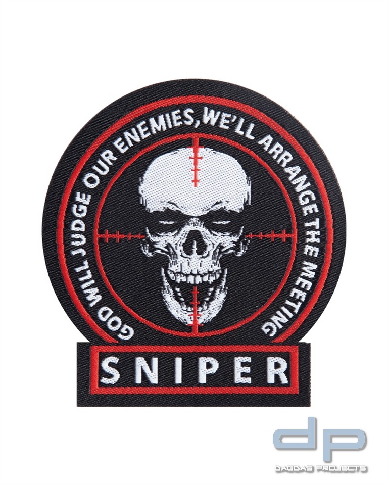 PATCH SNIPER TEXTIL VPE 10