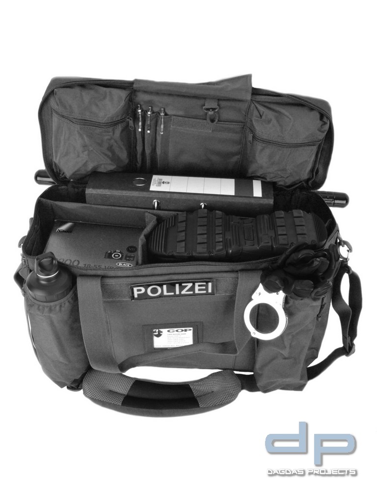 COP® 903F Ausrüstungstasche (40 Liter), grau, inkl. kleiner Aufschrift BEHÖRDE