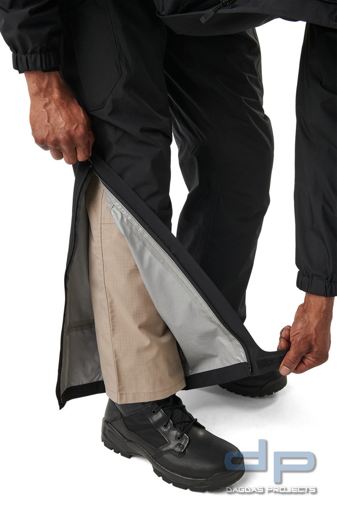 5.11 DUTY RAIN PANT in Schwarz