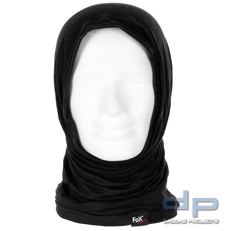 Rundschal, "Merino Lite", schwarz