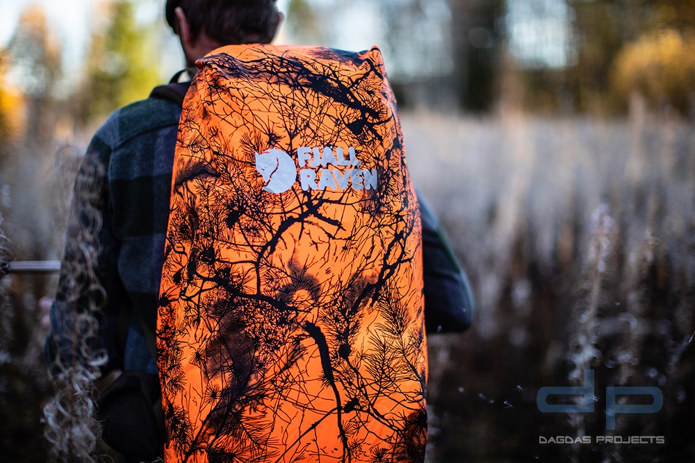 Fjällräven Hunting Rain Cover 16-28 in orange
