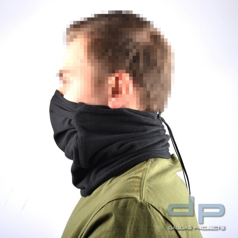 Schlauchtuch mit integr. Mund-/Nasenmaske , Druck -JUSTIZ-