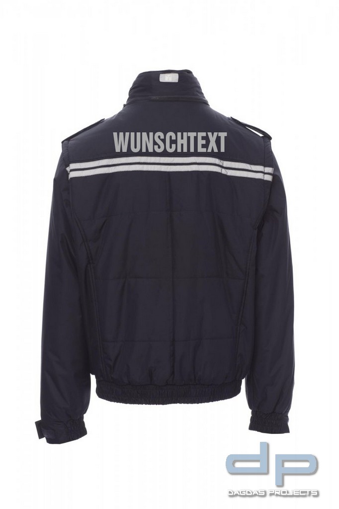Payper Behördenjacke "LANCER" in verschiedenen Farben mit Aufdruck in Reflex Silber