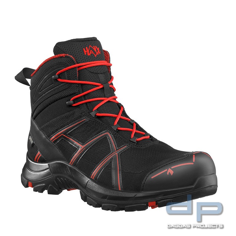 HAIX Black Eagle Safety 40 Mid black/red