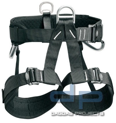 Petzl - Falcon C38 Allzweck-Sitzgurt Schwarz