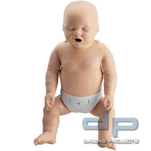 Reanimationspuppe Baby mit Leuchtanzeige, Gewicht 3,7 kg