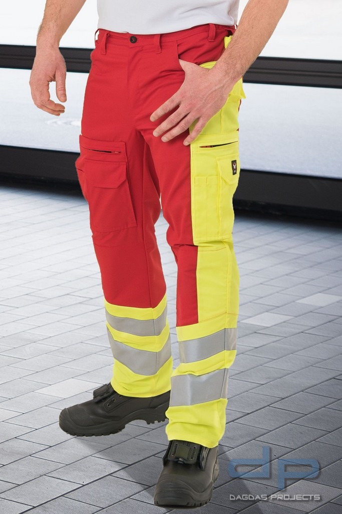 HORNET 1 Warnschutzhose Vollelastisch + Funktional | Kl. 1