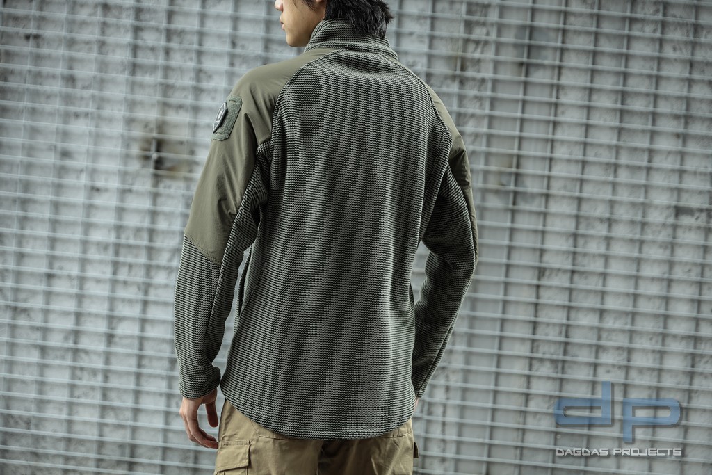 Emerson Gear Blue Muntjac Fleece Jacket (Jacke) in Ranger Green