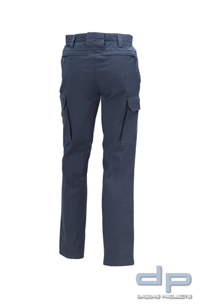 Damen Winter Diensthose mit Aufdruck in reflex Silber