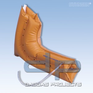 Pneuplast 4-Kammerschiene PVC ganzer Arm
