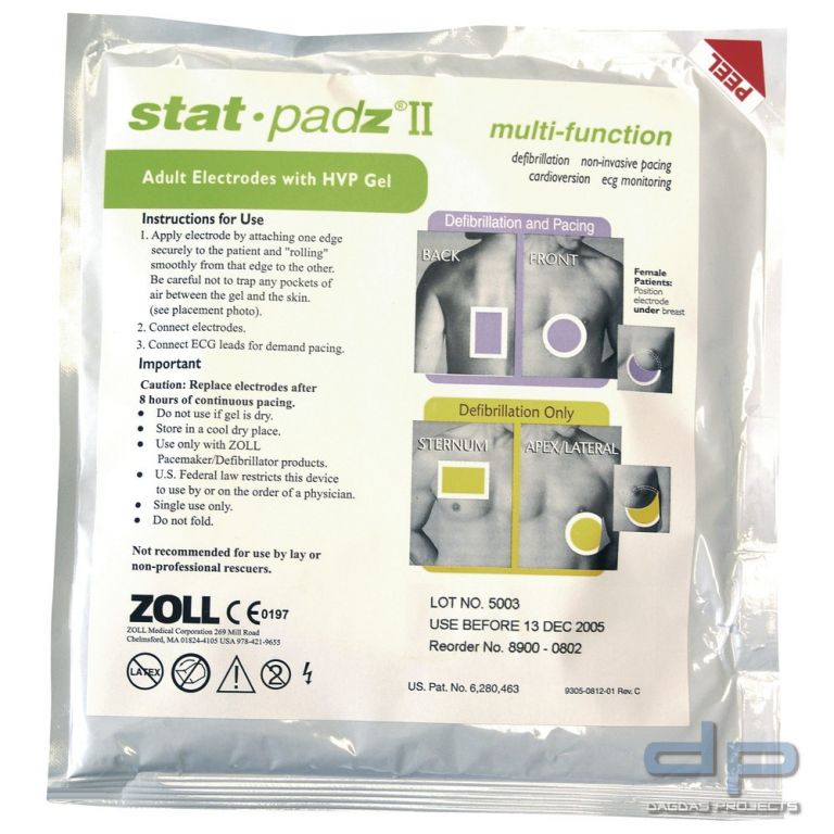AED-Elektrode CPR stat-padz II