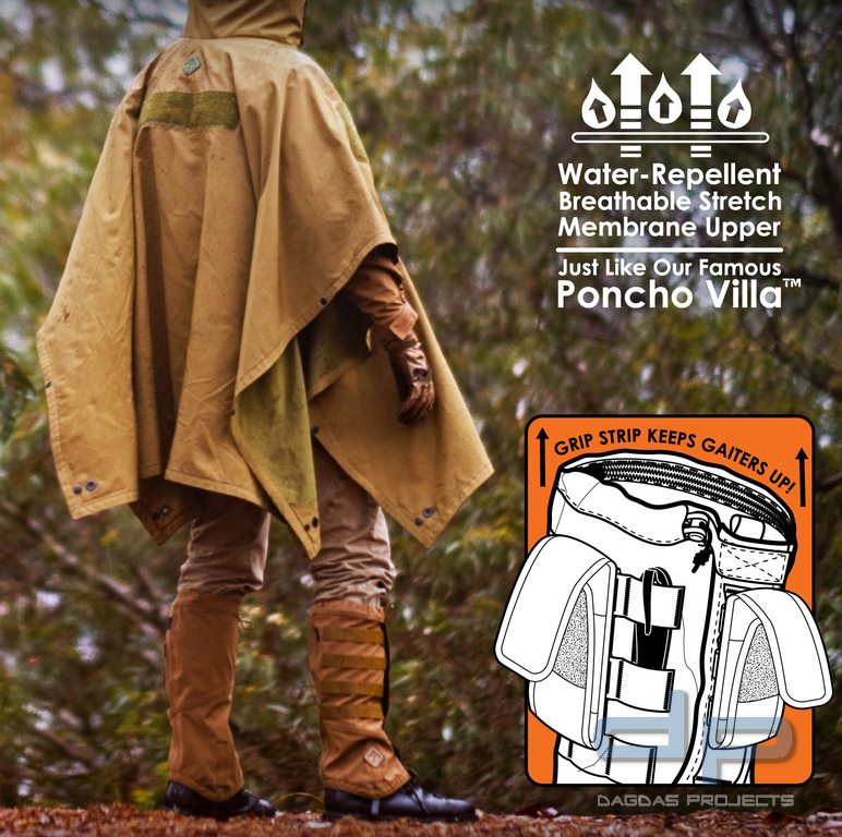 Hazard 4 Mandogator™ (taktische Stiefel Gamaschen) in Coyote