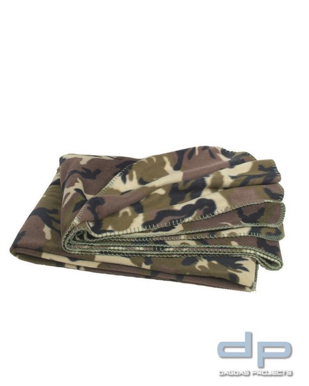 DECKE POLY-FLEECE 320GR 200X150 CM Woodland 2 Stück