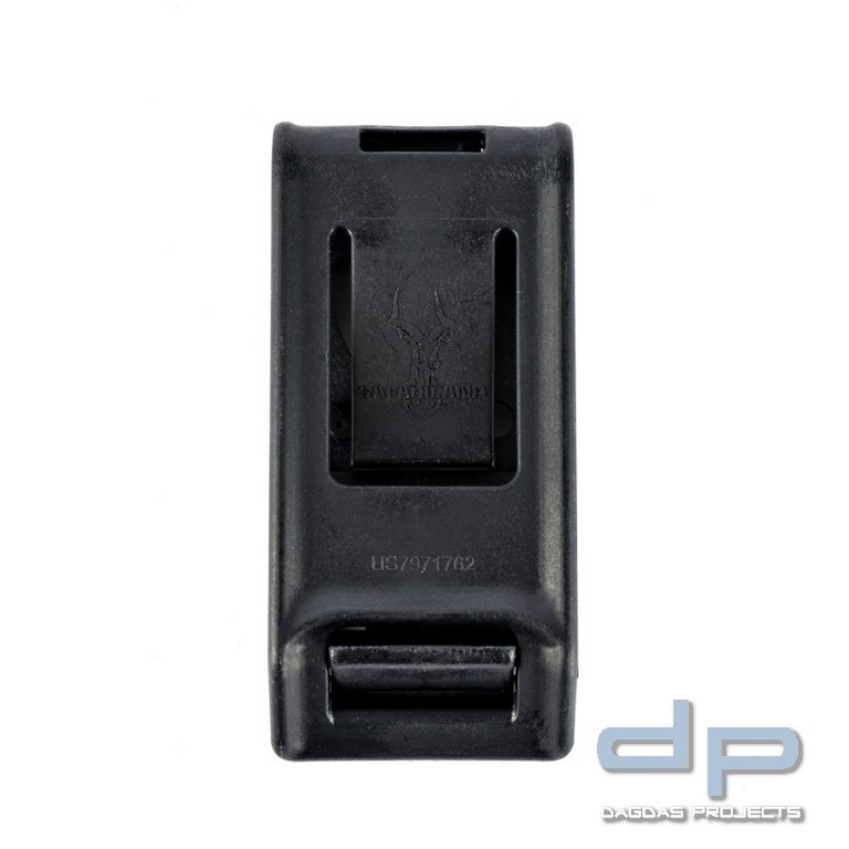 SAFARILAND® Gürtel-Clip 744BL (Zubehörteile mit 2er Bohrung)
