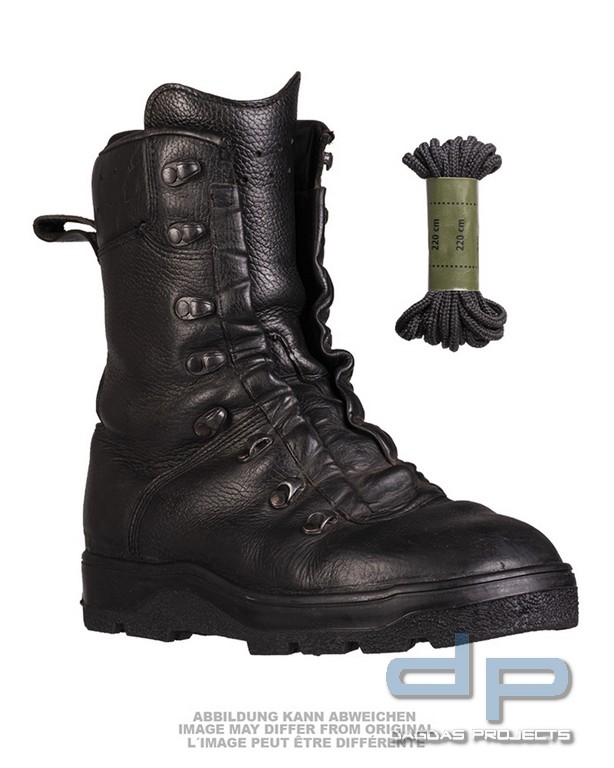 BW KAMPFSTIEFEL DMS LEDER NEU BESOHLT GEBR. VPE 5 PAAR