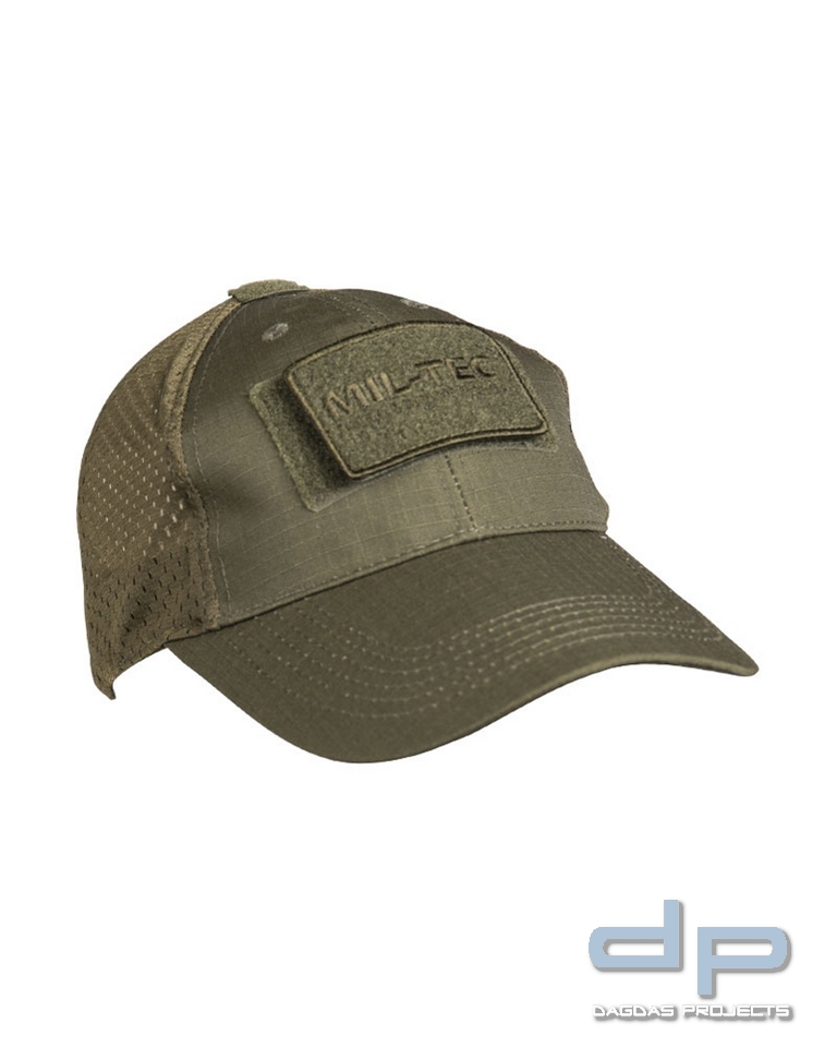 BASEBALL CAP NETZ OLIV VPE 5