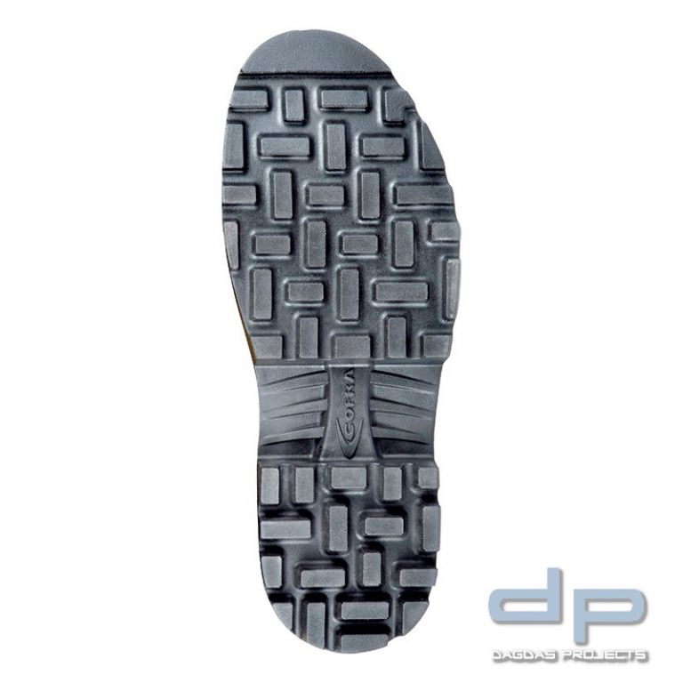 COFRA® PU-Stiefel in Weiß/Grau