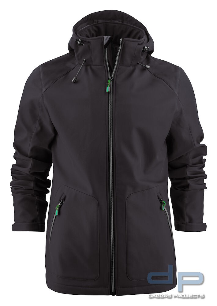 Herren Behörden Softshelljacke "Karting" in verschiedenen Farben mit Aufdruck nach Wunsch