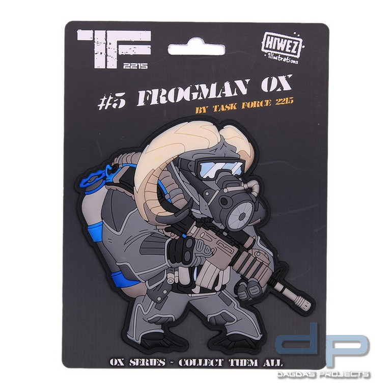 Emblem 3D PVC Frogman Ox No.5