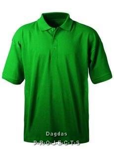 Robustes Poloshirt Marke Jerzees bottle green