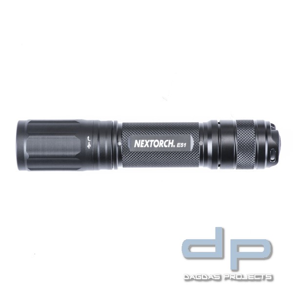 NEXTORCH E51 1400 Lumen EDC LED Taschenlampe USB-C inklusive 18650 Akku