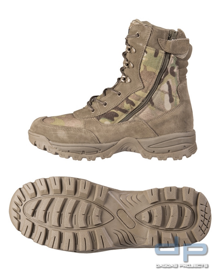 TACTICAL BOOT M.YKK ZIPPER MULTICAM®