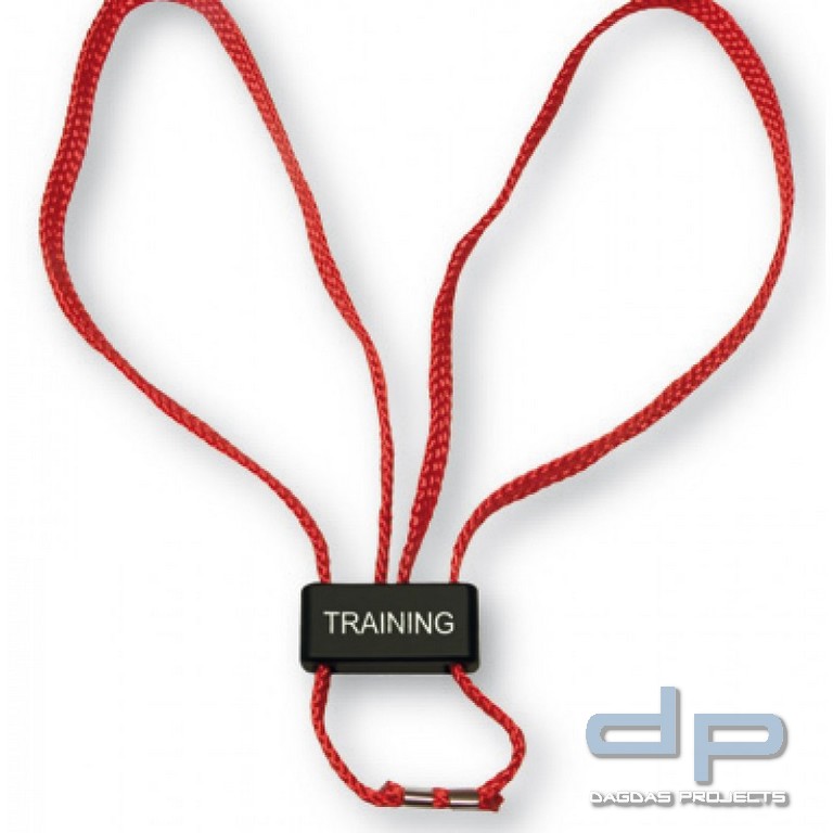 Trainings-Einweghandfessel Rot