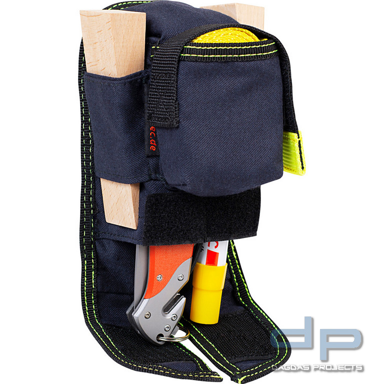 rescue-tec Holster Darmstadt, Material rtx® 950, Befestigung am Beckengurt