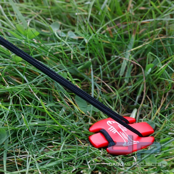 SwissPiranha RT150 Zeltheringe (10er-Set) in Rot