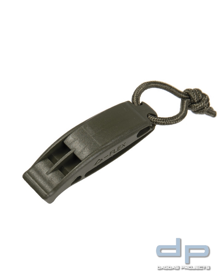 SIGNALPFEIFE TACTICAL MOLLE (2 ST./BLISTER)OLIV VPE 10x2