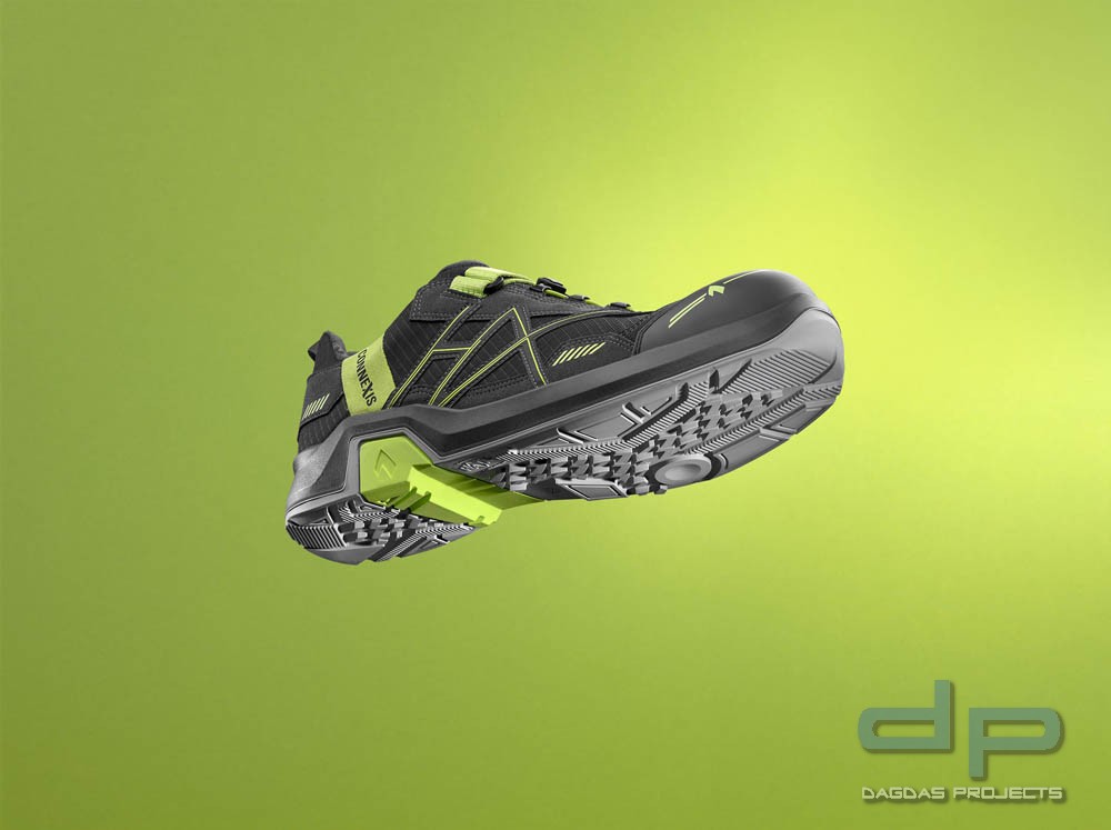 HAIX CONNEXIS Safety T S1 low grey-citrus