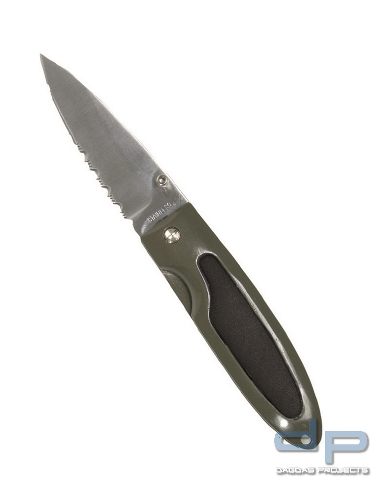 EINHANDMESSER M.SÄGEKLINGE IMP.OLIV